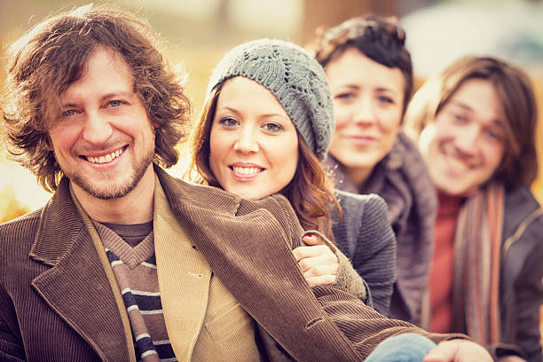 istock Friends having fun at the park 175242027