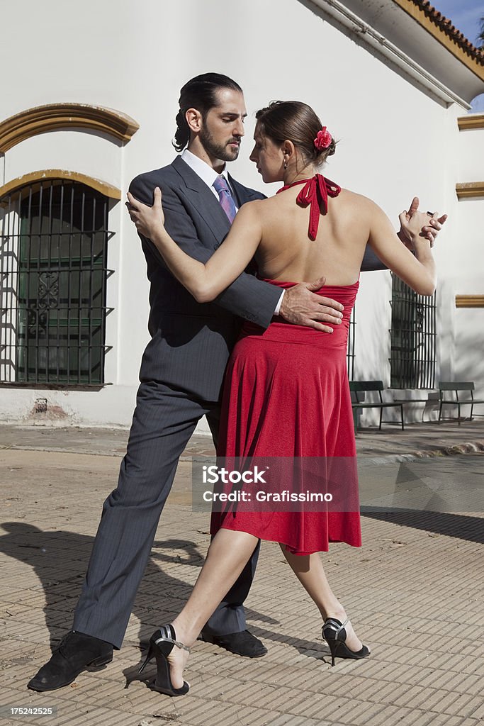 Argentinischer paar Tanzen tango in Buenos Aires - Lizenzfrei 25-29 Jahre Stock-Foto
