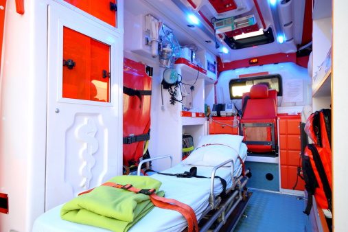 Ambulance equipment.