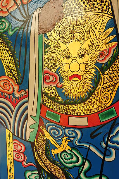 dragon lord - dragon china singapore temple 뉴스 사진 이미지