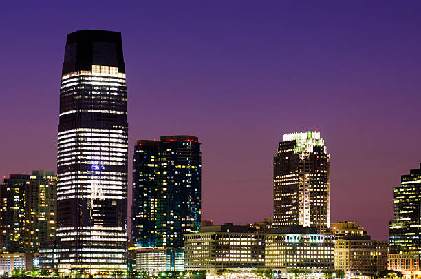istock Jersey City skyline at night 175243161