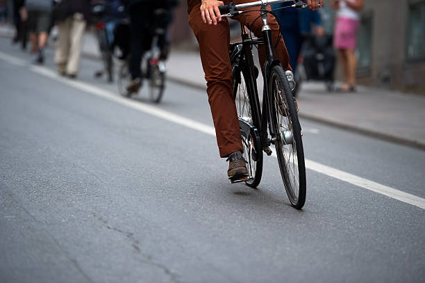 istock Bike to work in the city. 175243768