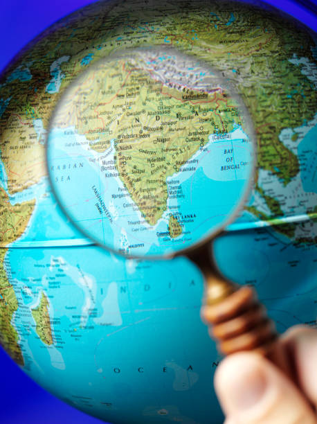 istock India on the Globe through a Magnifying Glass 175243855