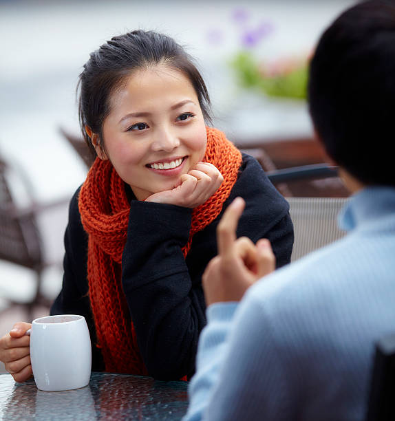 istock happy young woman enjoy her conversation with friend 175244013