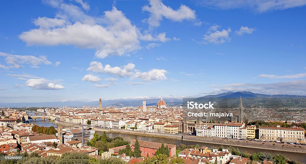 skyline de Florença - Royalty-free Ajardinado Foto de stock