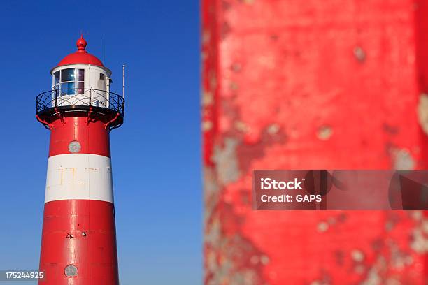 Foto de Farol De Westkapelle Ao Longo Da Costa Alemã e mais fotos de stock de Arquitetura - Arquitetura, Cultura holandesa, Céu - Fenômeno natural