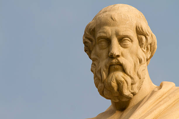 プラト、ギリシャの哲学者 - philosopher classical greek greek culture greece ストックフォトと画像