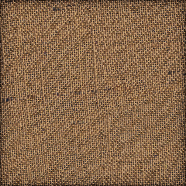 ad alta risoluzione tela di iuta grana grossa vignettatura grunge texture - sandbag burlap sack burlap sack foto e immagini stock