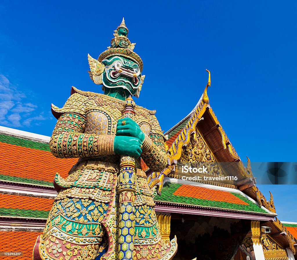 Wat Pho em Banguecoque, Tailândia - Royalty-free Gigante - Personagem fictícia Foto de stock