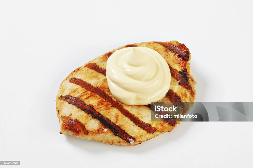 Turchia Bistecca di manzo alla griglia, isolato su bianco - Foto stock royalty-free di Alimentazione sana