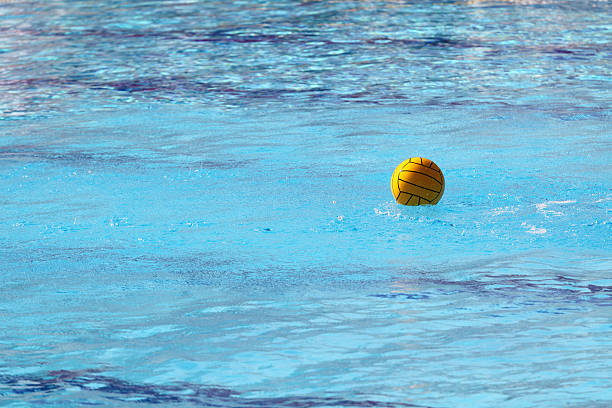 istock Water polo ball in a swimming pool 175246492