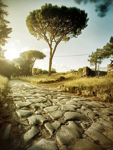istock The Appian way in Rome 175247278