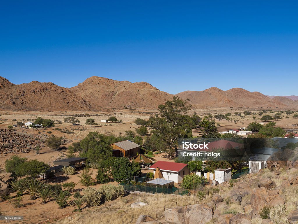 Farm in Monti Tiras in Namibia - Foto stock royalty-free di Africa