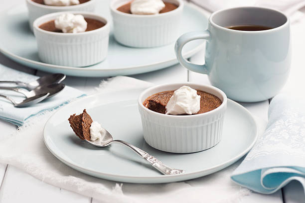 istock Chocolate Pot de Creme Party with Coffee 175247544