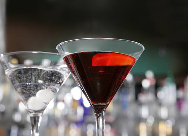 istock Martinis at the bar ready to be served 175247643