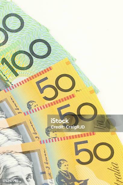 Valuta Australiana - Fotografie stock e altre immagini di Ambientazione interna - Ambientazione interna, Banconota, Banconota del dollaro australiano