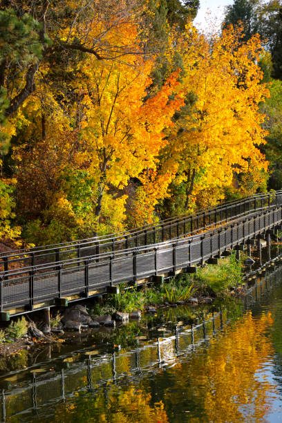 Drake Park in October in Bend, Oregon