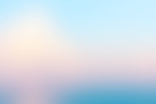 istock Abstract Defocused Hologram background.  Sunrise sky background. Abstract colorful blurred backdrop  for web design 1752479899