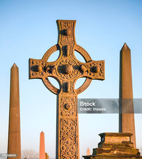 Krzyż Celtycki - zdjęcia stockowe i więcej obrazów Bez ludzi - Bez ludzi, Chrześcijaństwo, Cmentarz