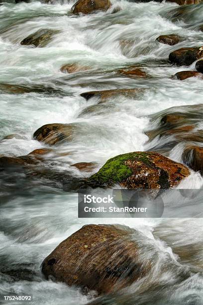 Cascadas De Smoky Mountains Tennessee River Foto de stock y más banco de imágenes de Agua - Agua, Aire libre, Catarata
