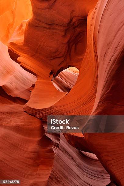 Astratto Paesaggio Di Lower Antelope Canyon Arizona Stati Uniti - Fotografie stock e altre immagini di Antelope Canyon