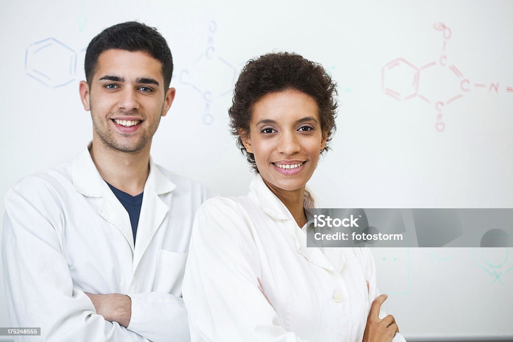 Retrato de chemists - Foto de stock de Adulto royalty-free