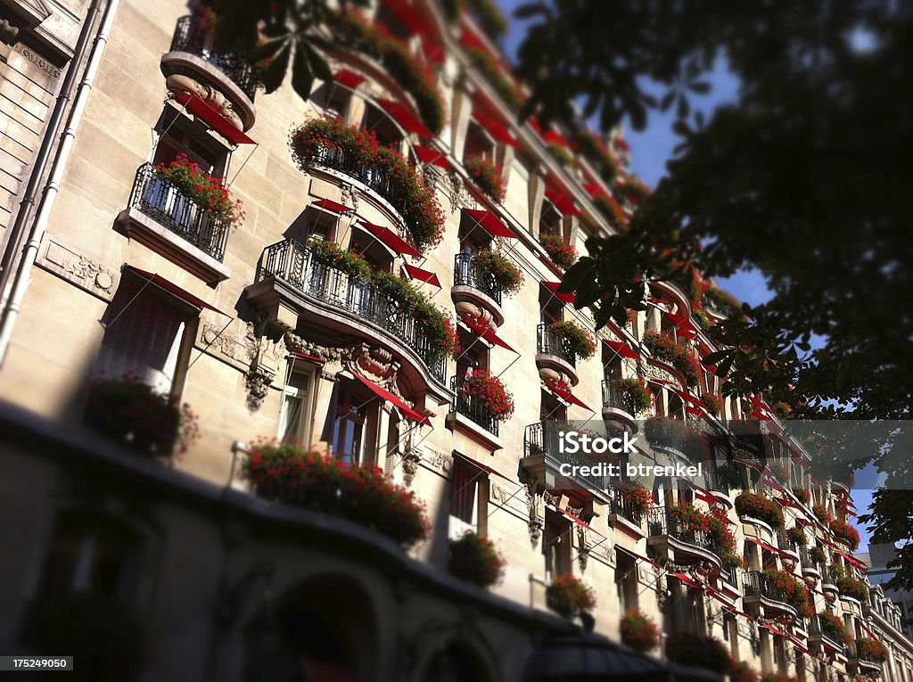 Paris apartments - Lizenzfrei Art Deco Stock-Foto