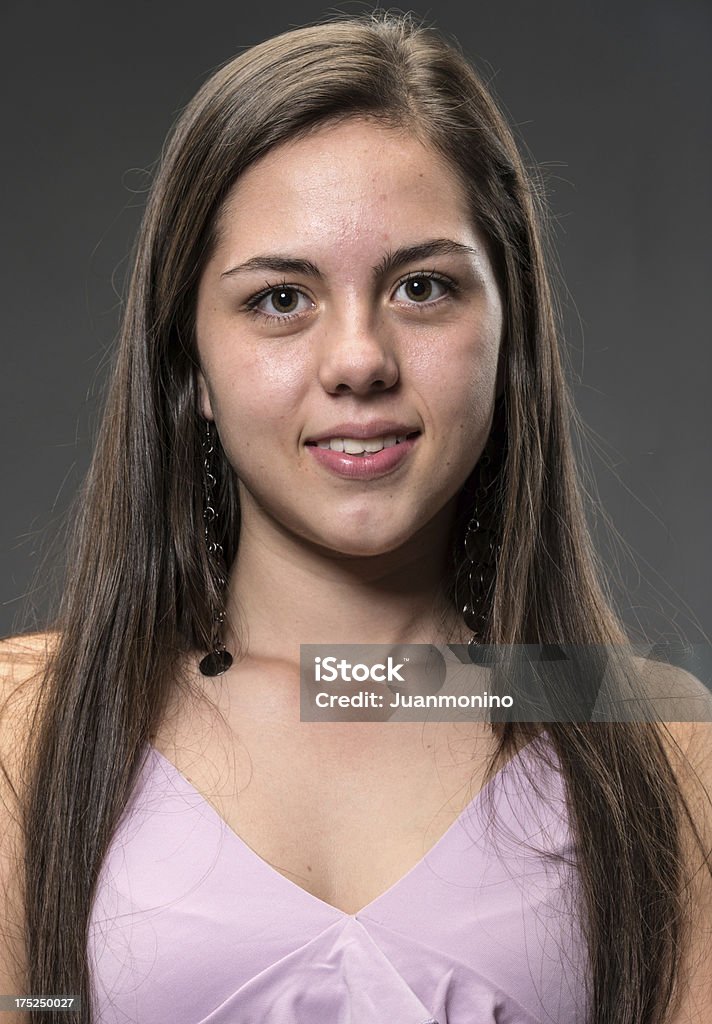 Sorridente adolescente Espanhola - Royalty-free Adolescente Foto de stock