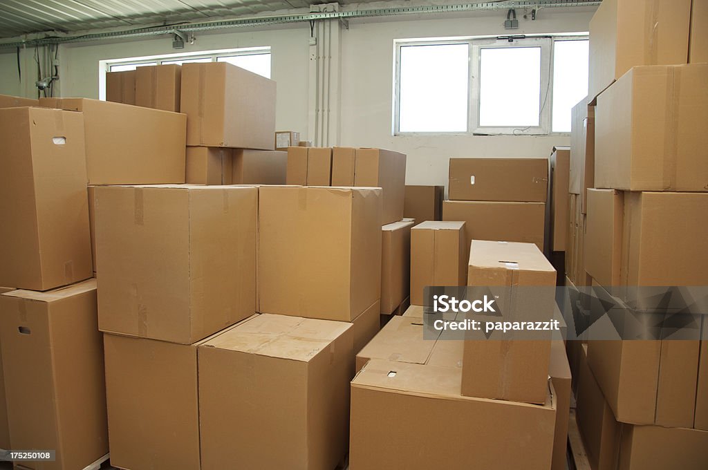 Cardboard Storage Boxes Stock Photo - Download Image Now - Cardboard,  Mountain, Carton - iStock