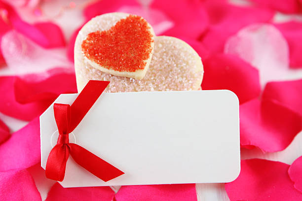 istock heart cookies with card 175250503