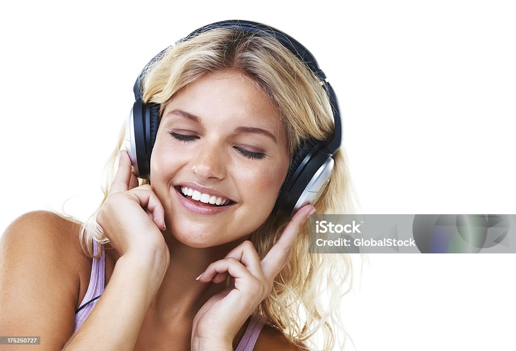 Mudar para a música - Royalty-free Adulação Foto de stock