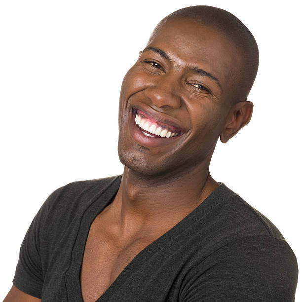 istock Happy Laughing Young Man Close Up Portrait 175251193
