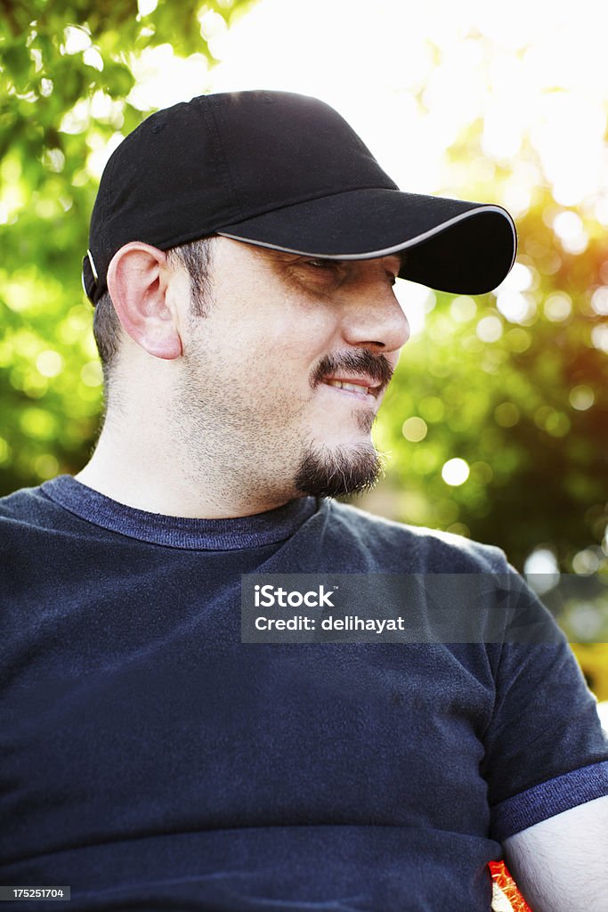 Porträt - Lizenzfrei Baseballmütze Stock-Foto