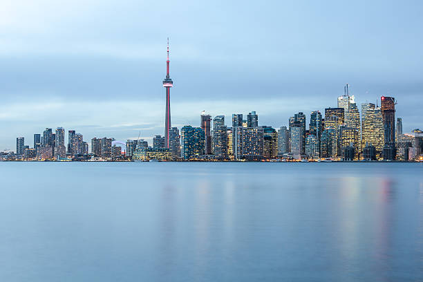 istock Toronto Skyline at Sunset Christmas Season 2012 175252179