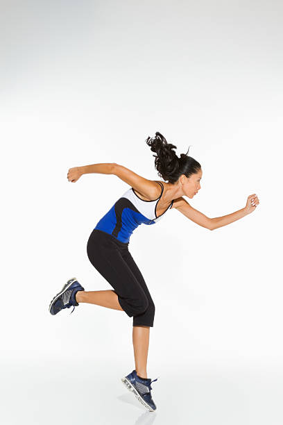istock Woman In Sportswear Jogging 175252367