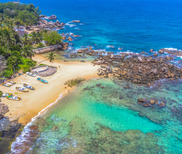istock Aerial view of Glacis Beach shoreline 1752526178