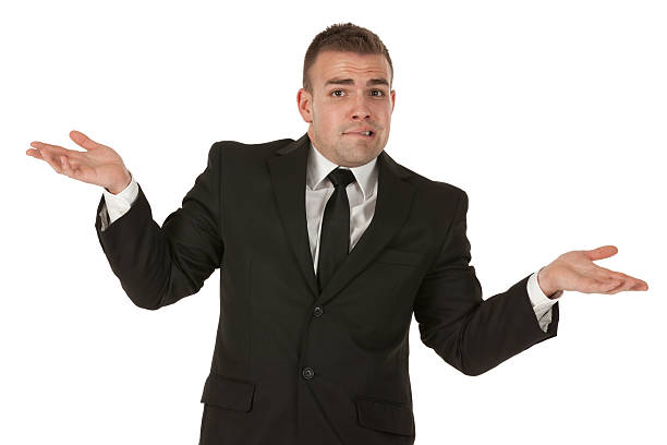 istock Portrait of a businessman gesturing 175252649