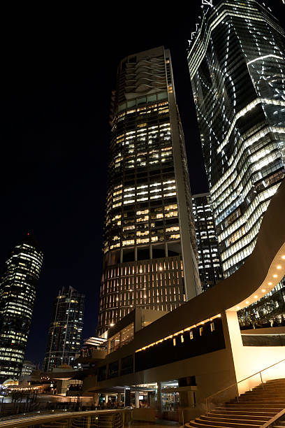 istock Futuristic looking night view of Brisbane, Australia 175252669