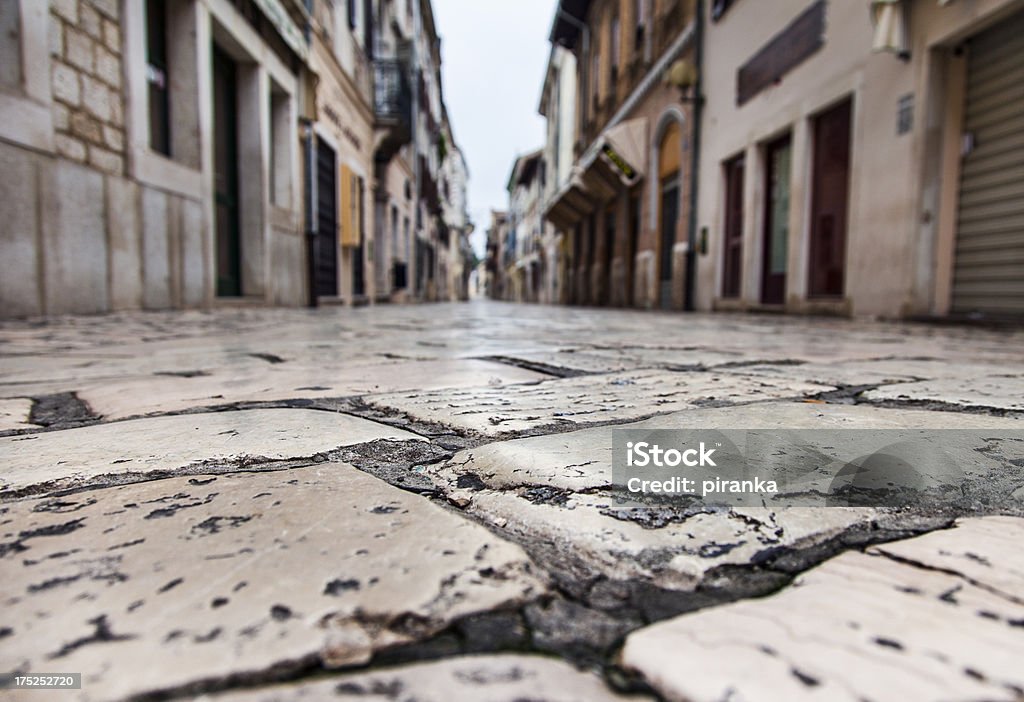 Ruas pavimentadas de pedra - Foto de stock de Beco royalty-free