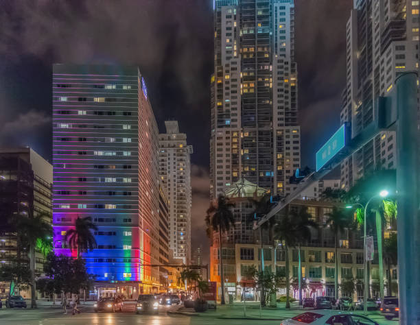 istock Downtown Miami skyscrapers at night 1752532512