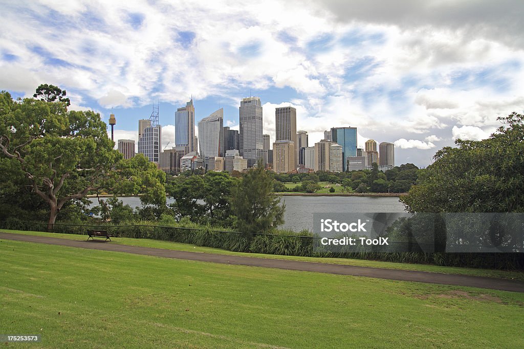 Giardini botanici reali di Sydney - Foto stock royalty-free di Acqua