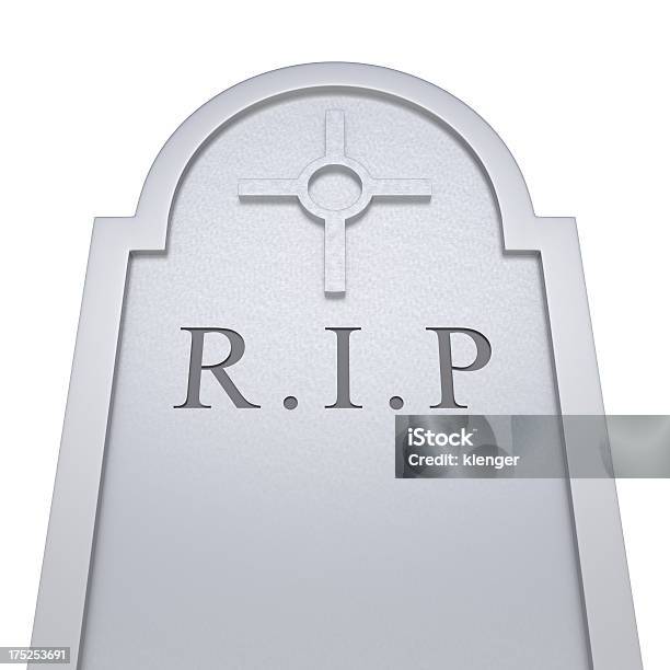 Tombstone At A Graveyard Rip Stock Photo - Download Image Now - Tombstone, Cemetery, Christianity