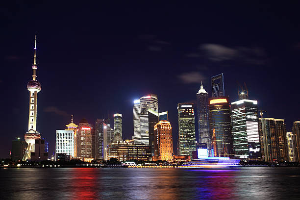 istock Shanghai Pudong Night view 175253699