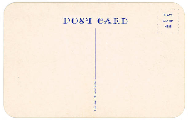 istock Retro Background Image of an Vintage Antique Postcard Back 175255353