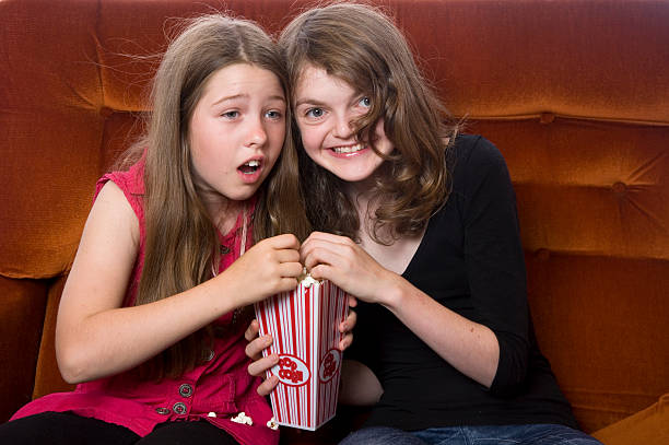 istock Two Girls Watching A Movie 175255936