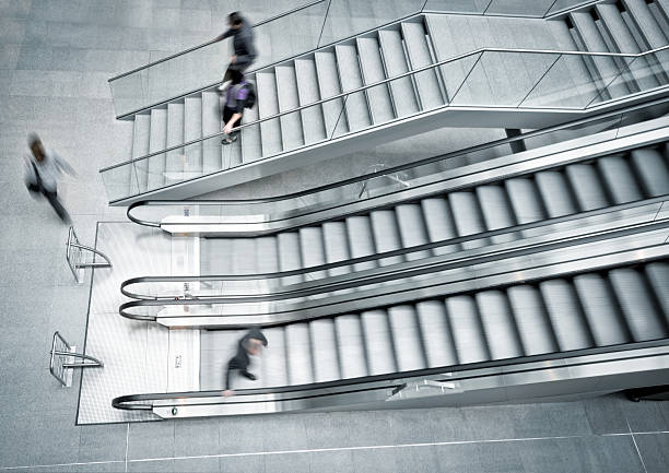istock blurred people in a Business Centre 175256417
