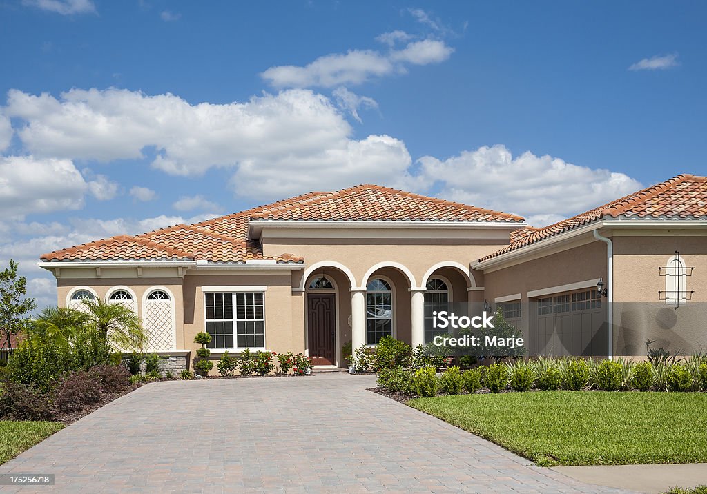 Moderne gehobene Hause - Lizenzfrei Florida - USA Stock-Foto