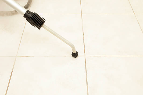 istock Steam Cleaning Bathroom Tile Grout 175257078