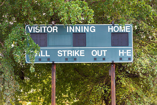 istock Little League Baseball Scoreboard 175257318