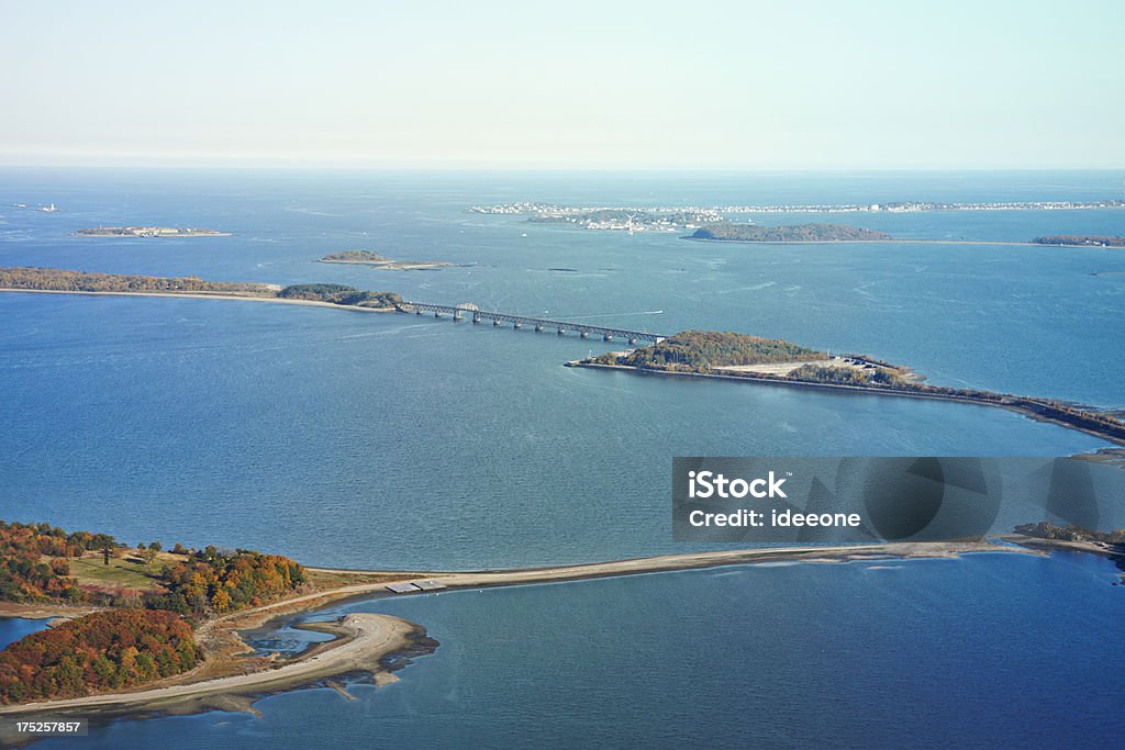 Boston Harbor Islands - Photo de Vue aérienne libre de droits